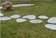 outdoor oval stone tiles