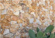 επένδυση τοίχου, πέτρινος τοίχος, μπέζ πέτρα, αληθινή πέτρα για τοίχο, φυσικά πετρώματα τοίχου
